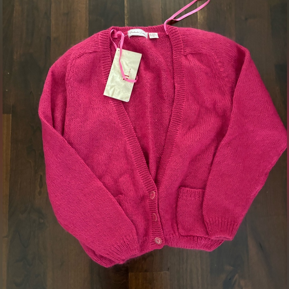 Penbrooke Lane Vintage Mohair Blend Cardigan Sweater
